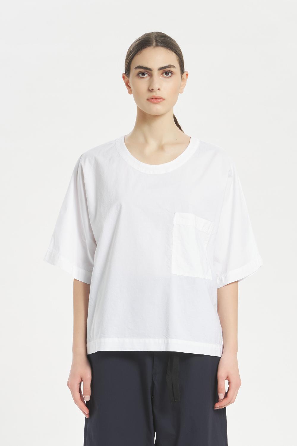 barena Top Oliver Tendon Bianco