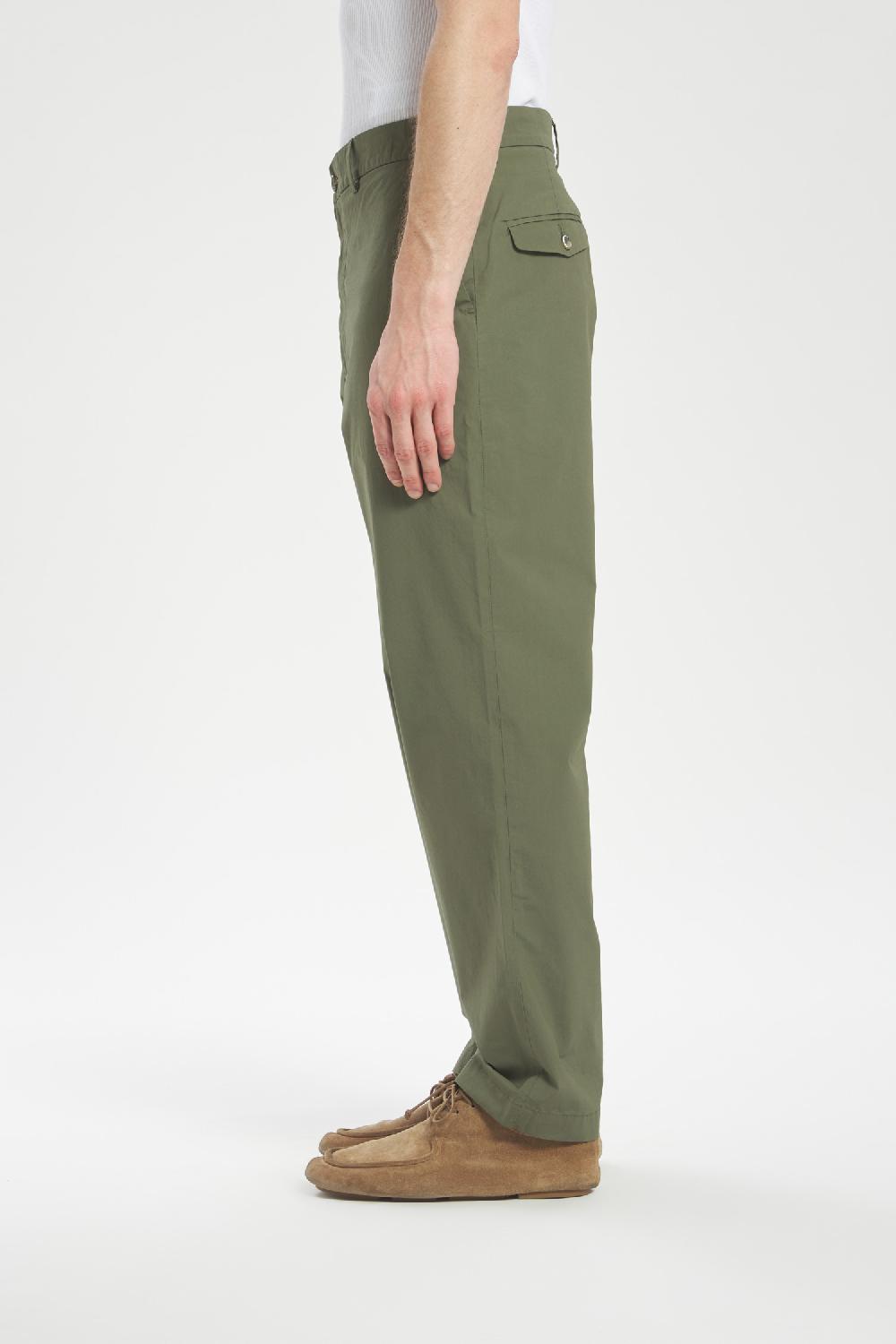 Barena Trousers Canasta Vion Army