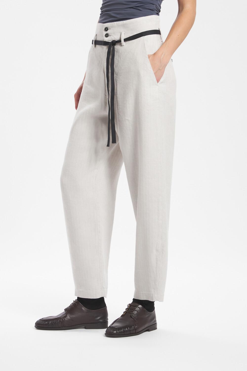 Barena Trousers Candiano Lisca Argento