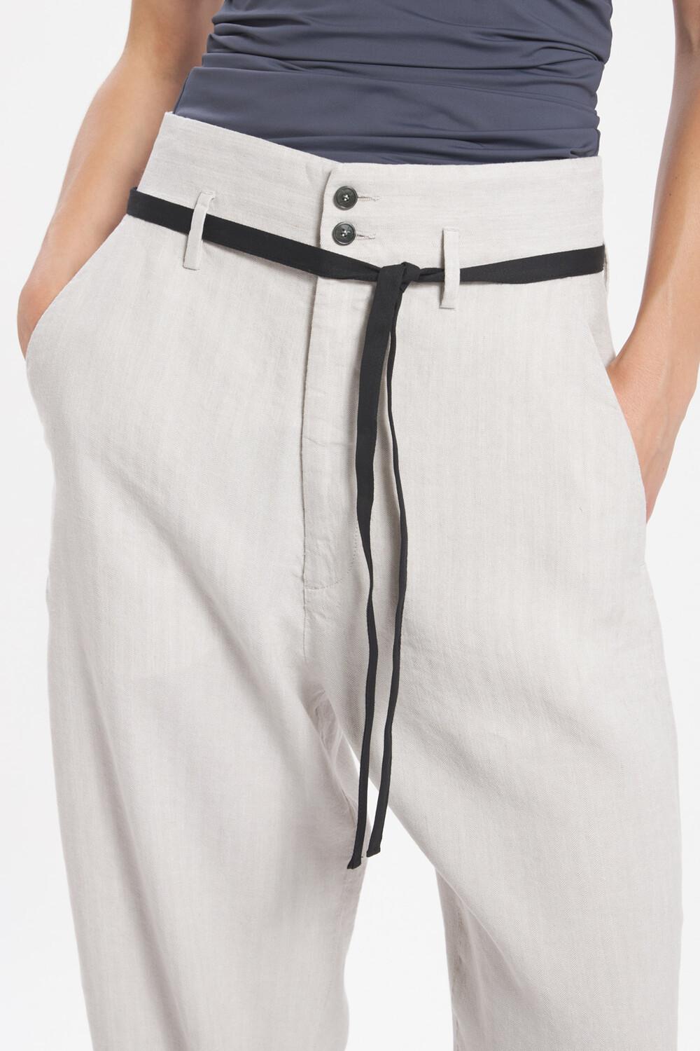 Barena Trousers Candiano Lisca Argento