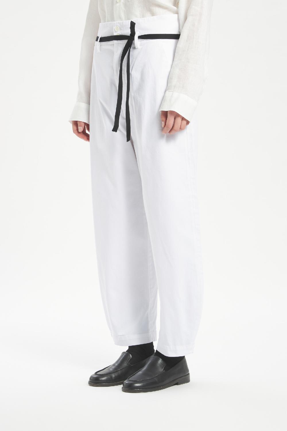 Barena Trousers Candiano Traverso Bianco