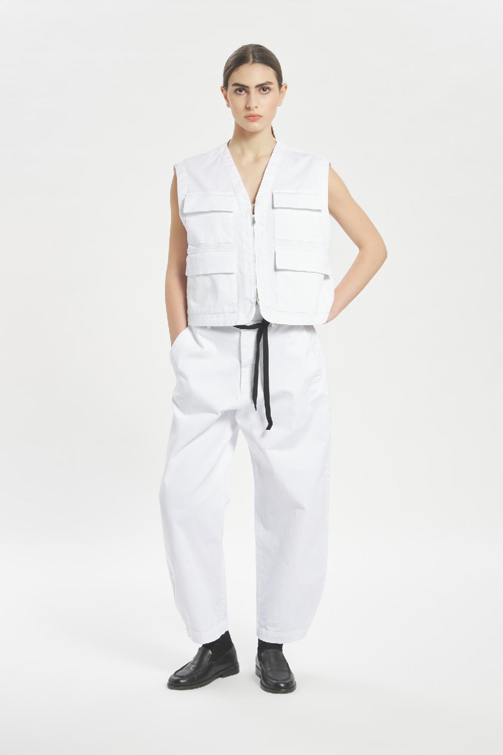 Barena Trousers Candiano Traverso Bianco