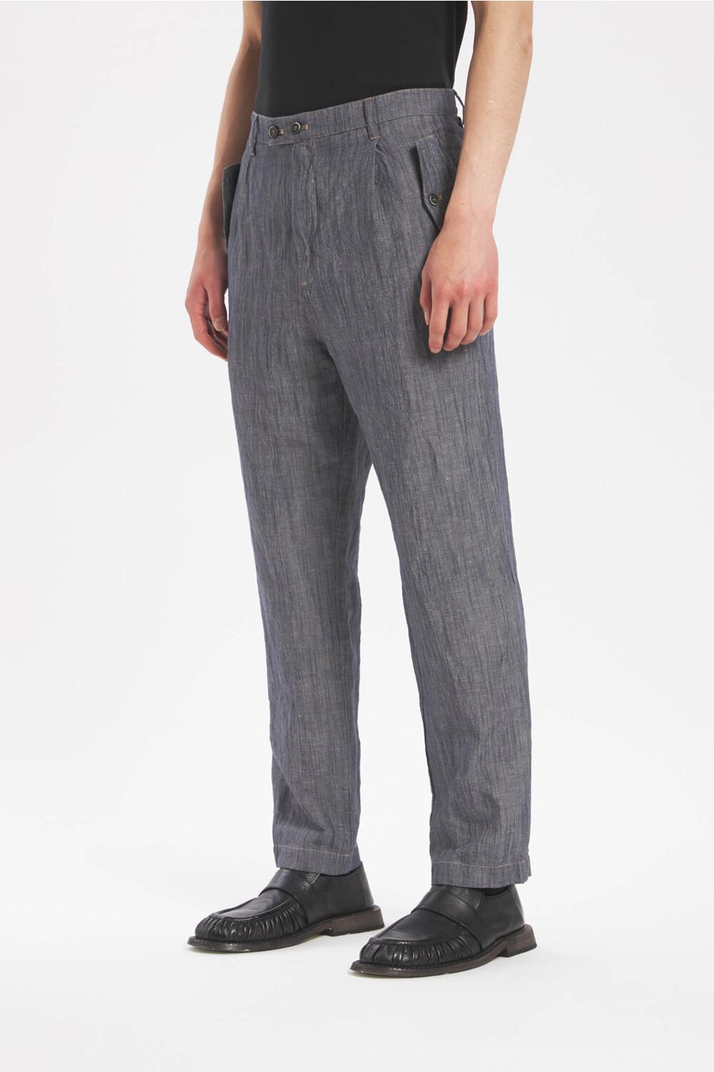 Barena Trousers Lamar Piado Navy