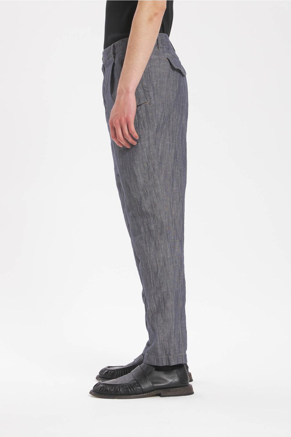 Barena Trousers Lamar Piado Navy