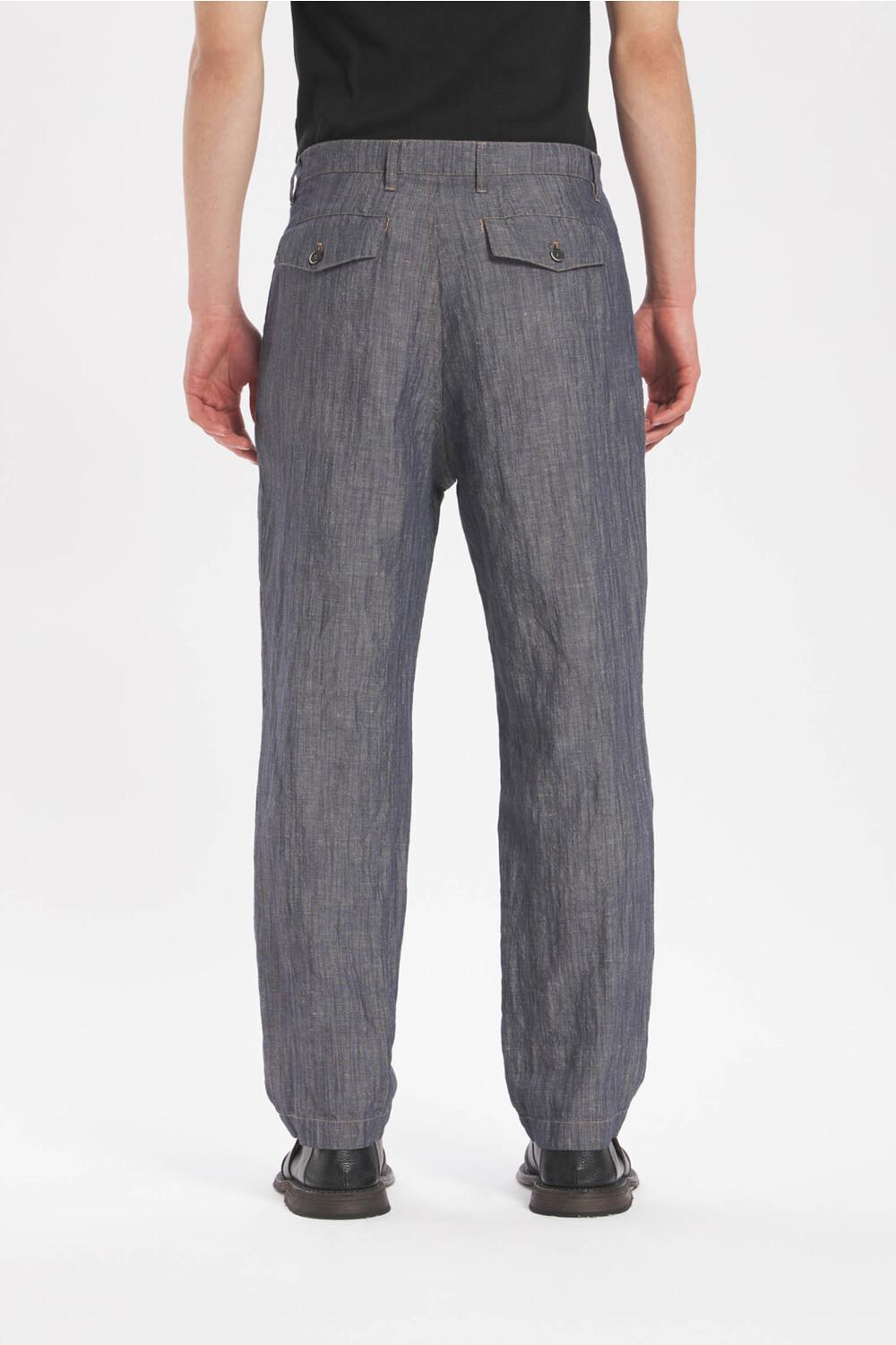 Barena Trousers Lamar Piado Navy