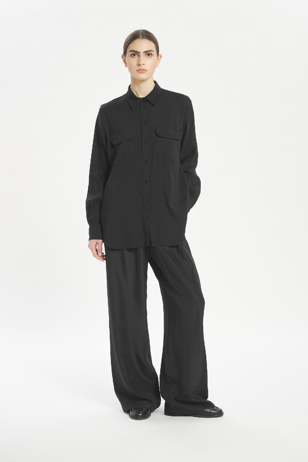 Barena Trousers Mariano Pura Nero