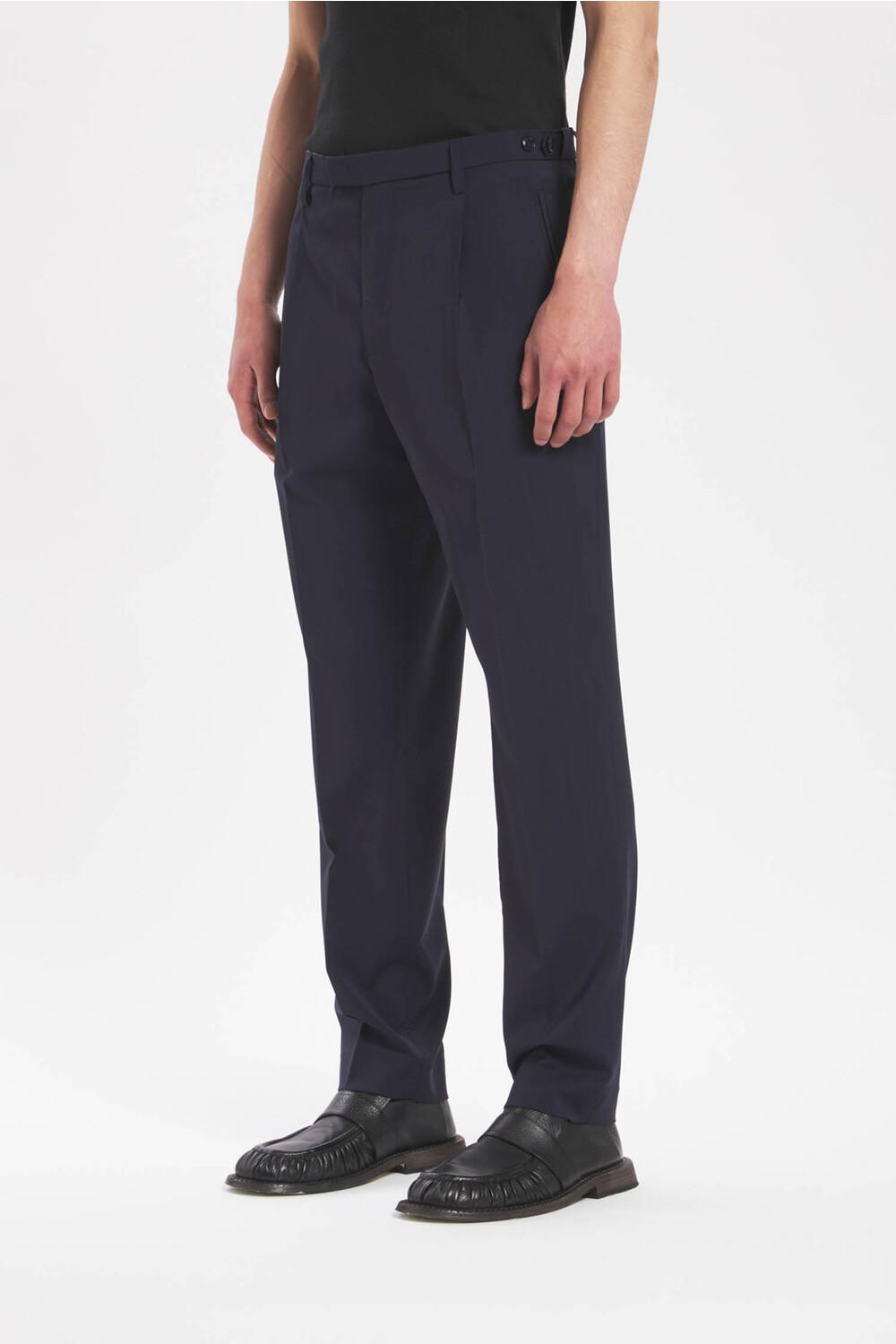 Barena Trousers Masco Tropical Navy | Essentials