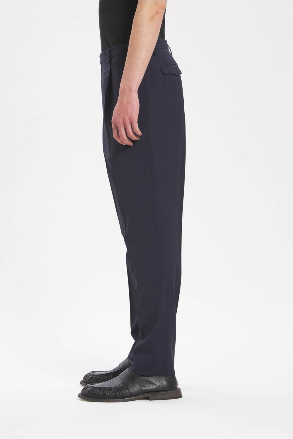 Barena Trousers Masco Tropical Navy | Essentials