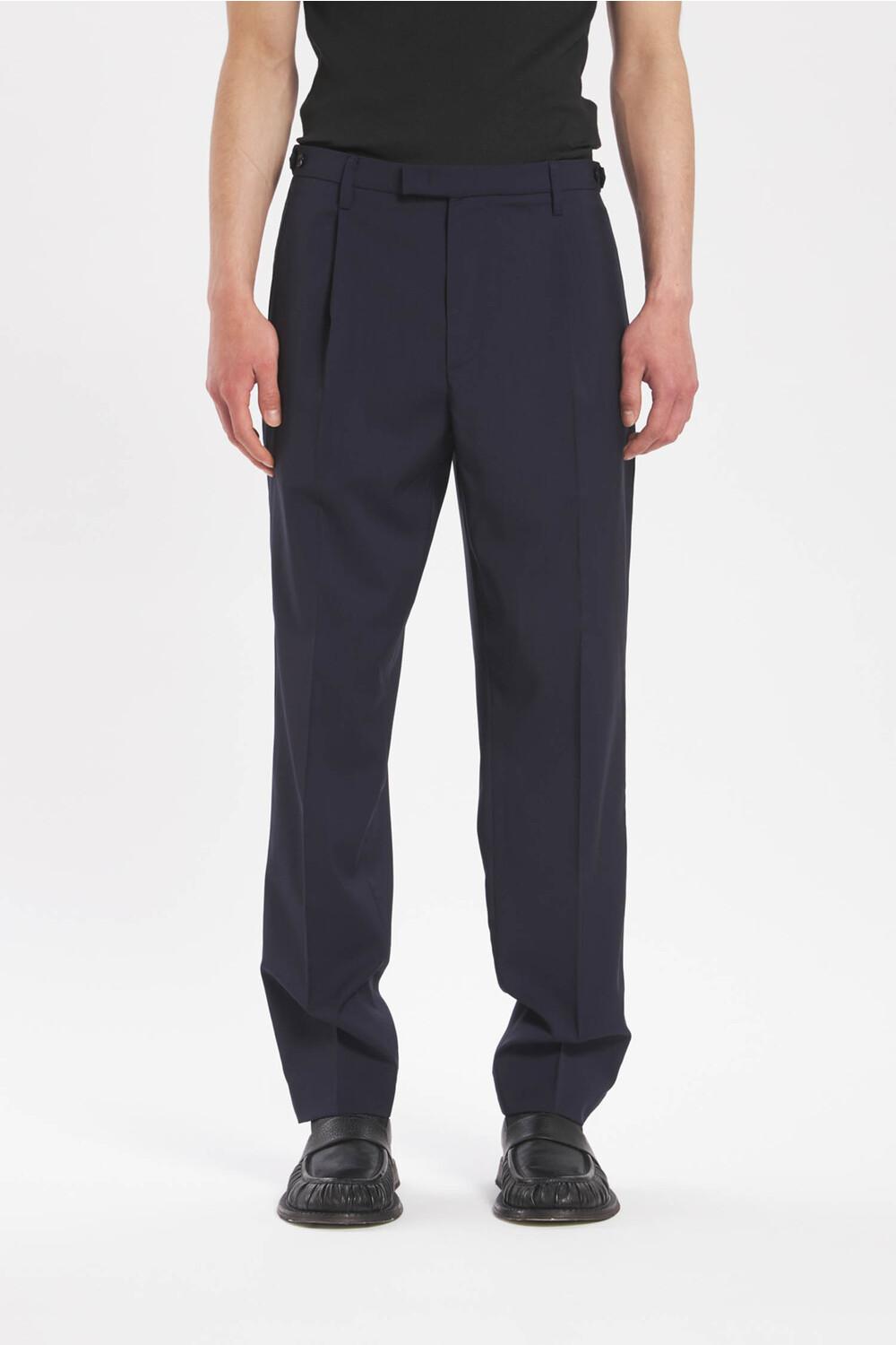 barena Trousers Masco Tropical Navy | Essentials