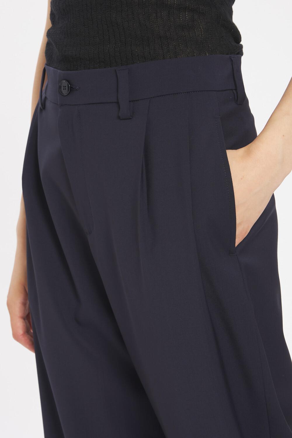 Barena Trousers Roxanne Tropical Navy