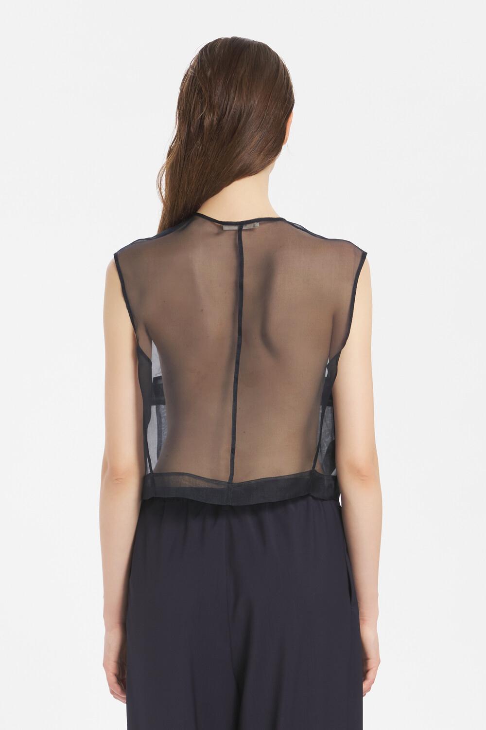 Barena Vest Multi Velato Nero