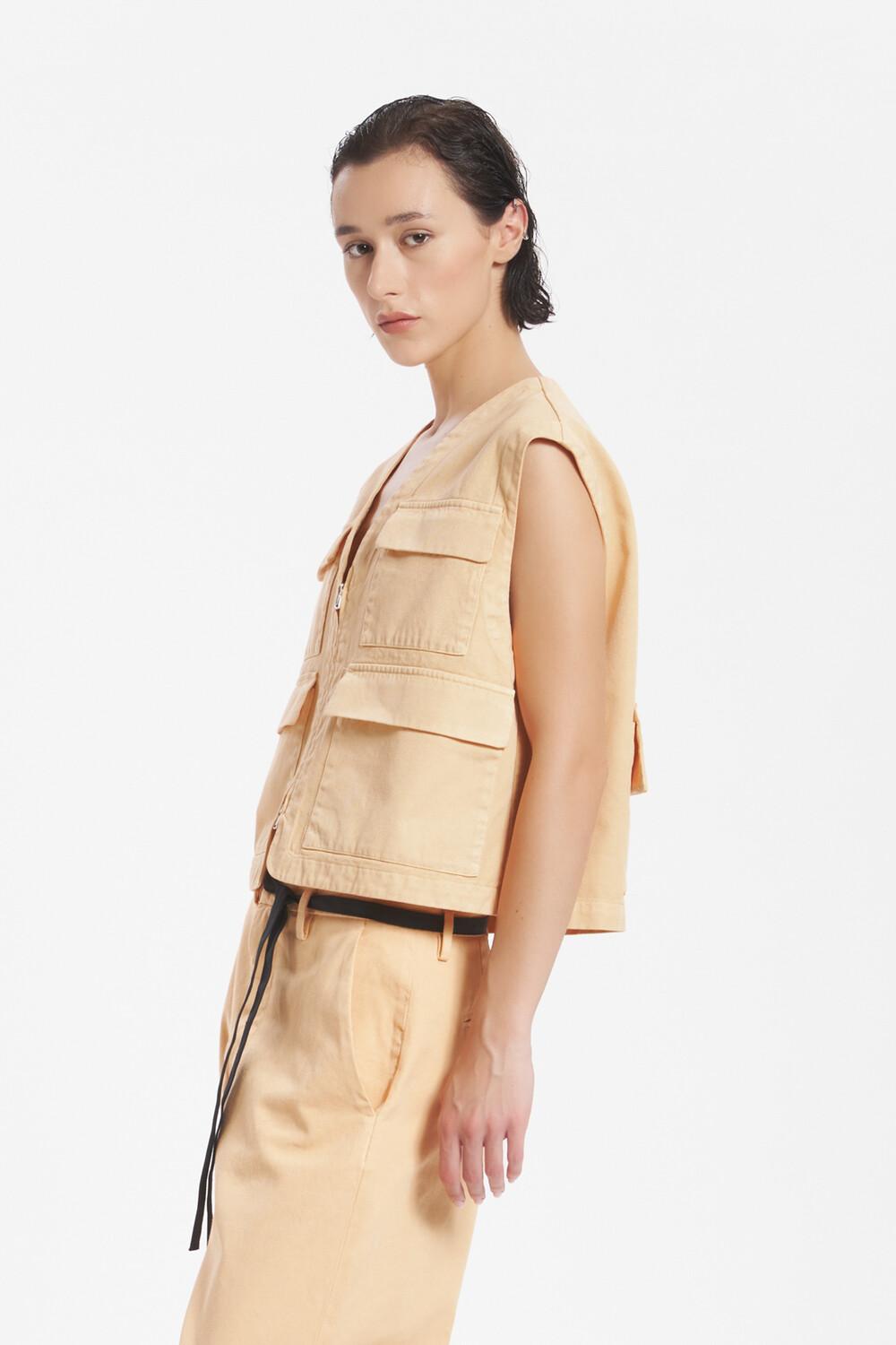 Barena Vest Travel Traverso Albicocca