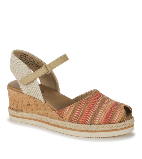 baretraps Acadia Peep Toe Wedge Sandal