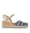 Baretraps Alycia Closed Toe Wedge Sandal