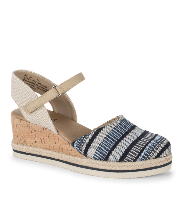 baretraps Alycia Closed Toe Wedge Sandal