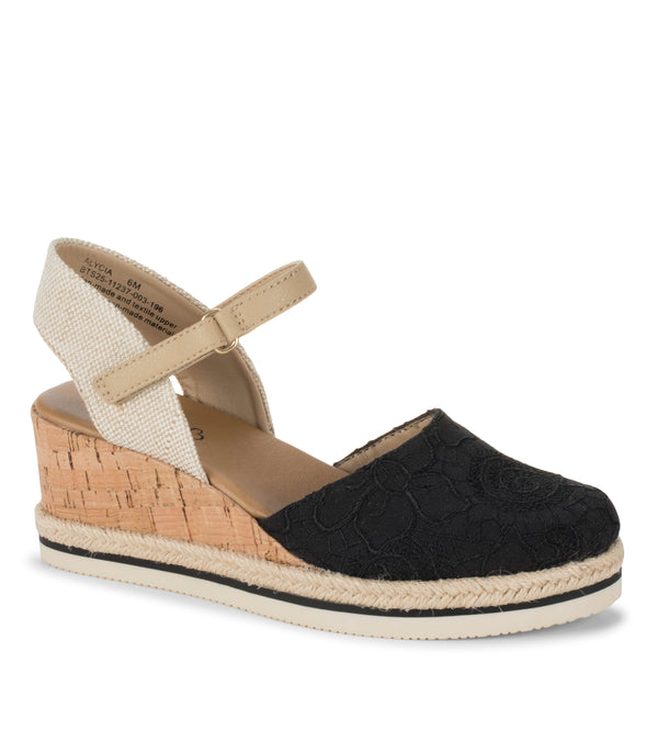 baretraps Alycia Closed Toe Wedge Sandal