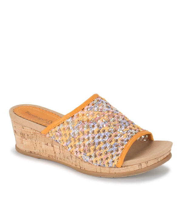 baretraps Flossey Wedge Slide Sandal