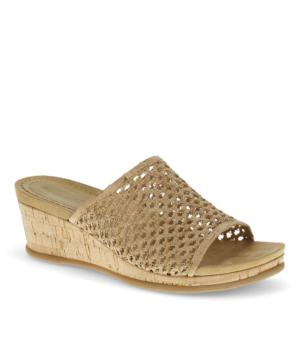baretraps Flossey Wedge Slide Sandal