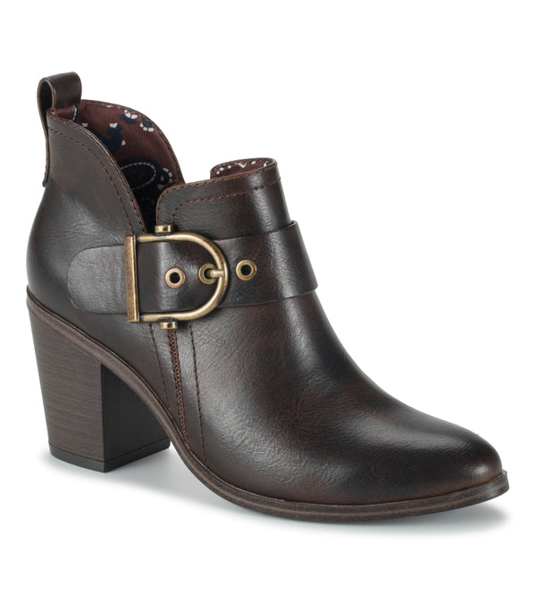 baretraps Karina Block Heel Ankle Bootie