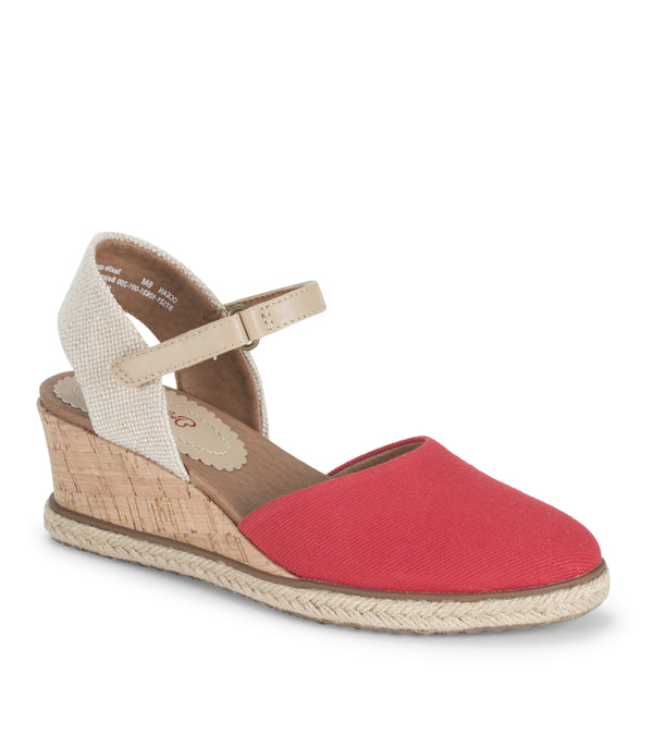 baretraps Ocean Closed Toe Wedge Sandal