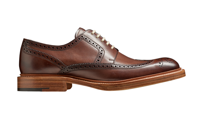 Barker Bailey - Ebony Hand Painted - Derby Shoe Men