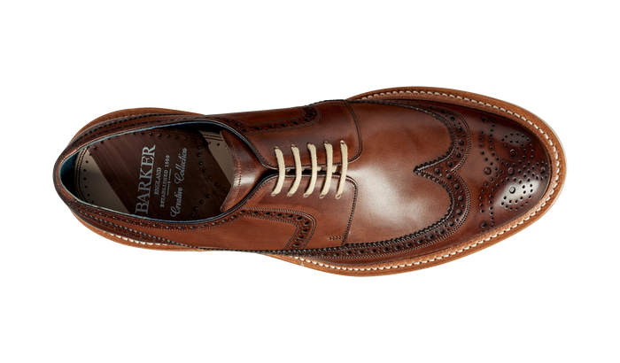 Barker Bailey - Ebony Hand Painted - Derby Shoe Men