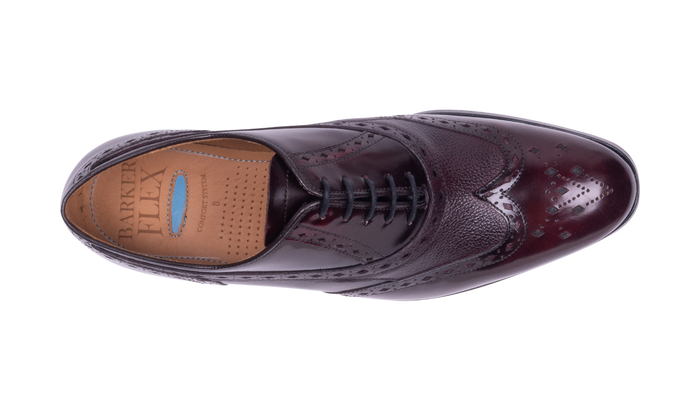 Barker Bampton - Burgundy Hi-Shine/Grain