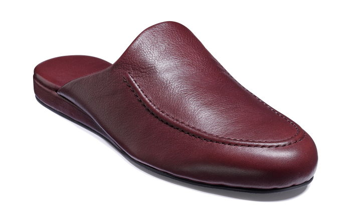 barker Birch- Burgundy Leather