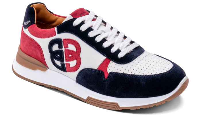 barker Boston - Red/White/Navy