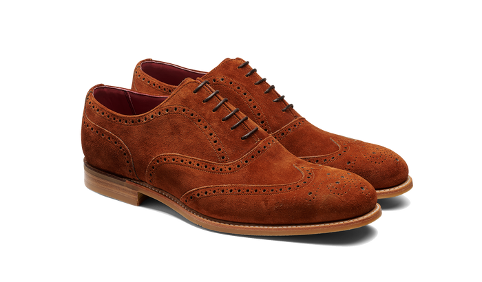 Barker Brando - Rust Suede