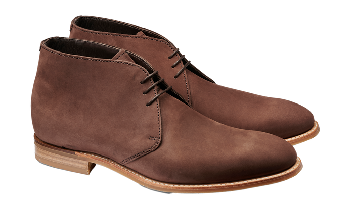 Barker Burwick - Brown Nubuck