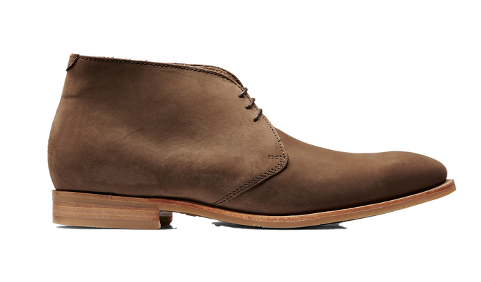 Barker Burwick - Brown Nubuck