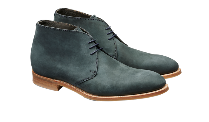 Barker Burwick - Navy Nubuck