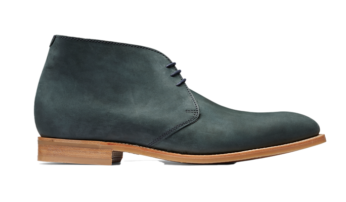 Barker Burwick - Navy Nubuck