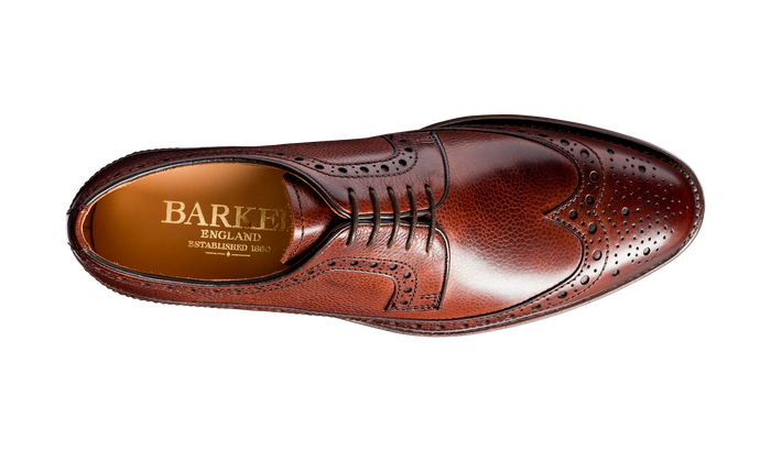 Barker Calvay - Cherry Grain Longwing Brogue