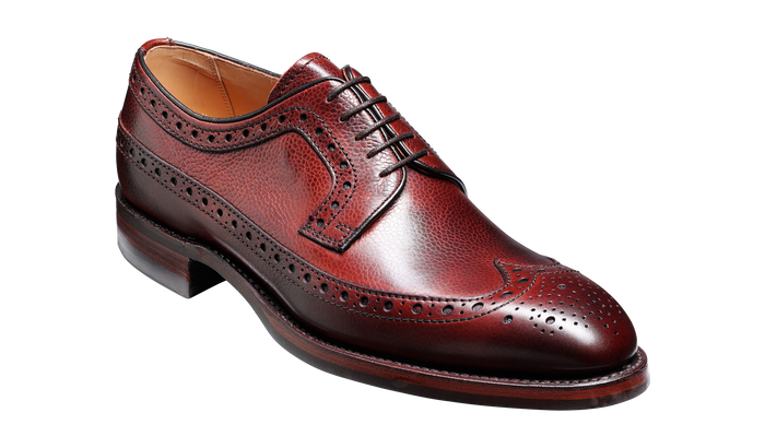 barker Calvay - Cherry Grain Longwing Brogue