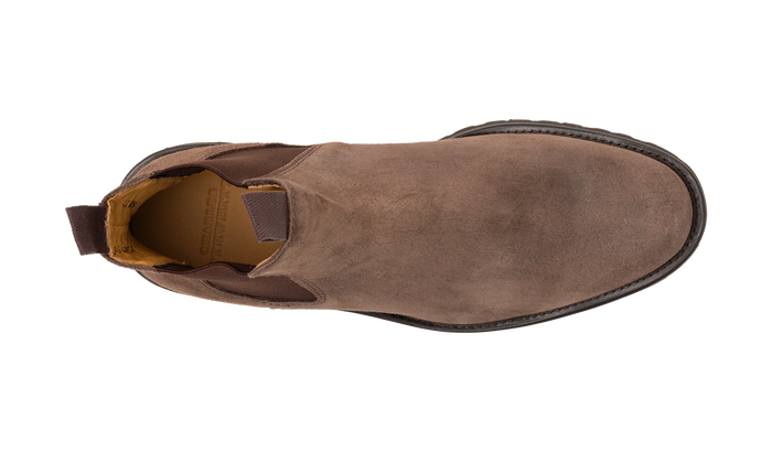 Barker Camborne - Brown Waxy Suede
