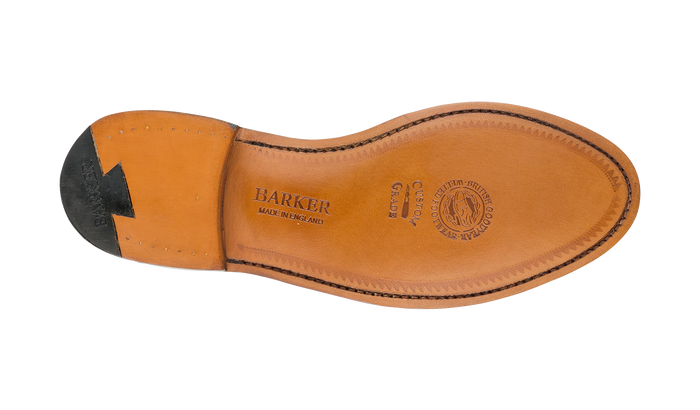 Barker Caruso - Black Hi-Shine - Penny Loafer Shoe