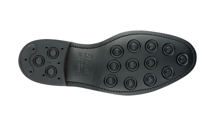 Barker Cheltenham - Black Hi-Shine - Oxford Shoe Mens