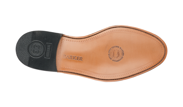 Barker Clive - Black Hi-Shine Wingtip Loafer