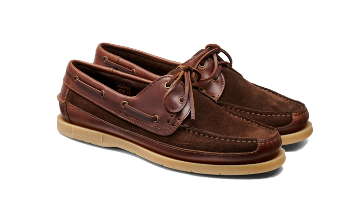 Barker Dexter - Cognac Leather Coffee Suede