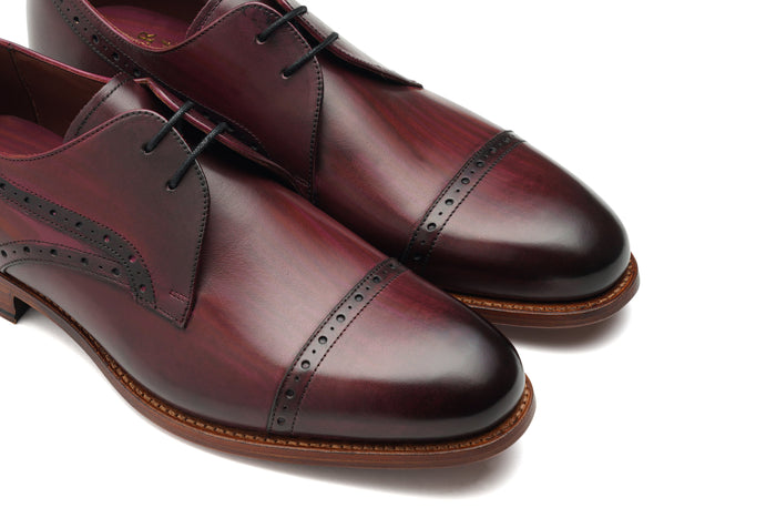 Barker Ealing - Hand Brushed Burgundy