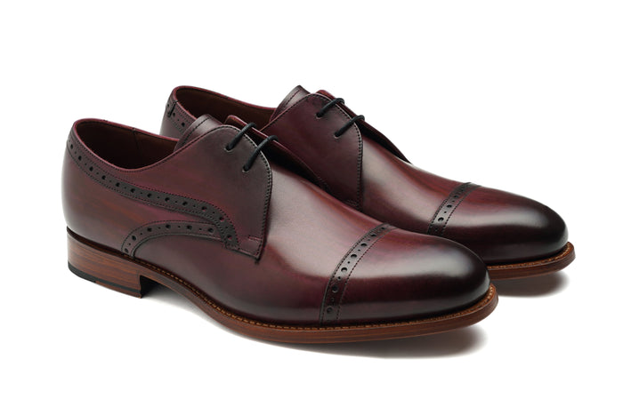 Barker Ealing - Hand Brushed Burgundy