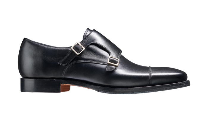 Barker Edison - Black Calf - Monk Strap Shoe