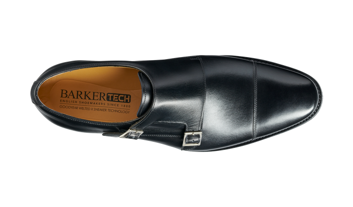 Barker Edison - Black Calf - Monk Strap Shoe