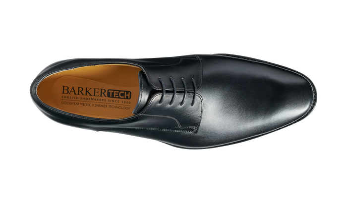 Barker Ellon - Black Calf - Derby Shoe