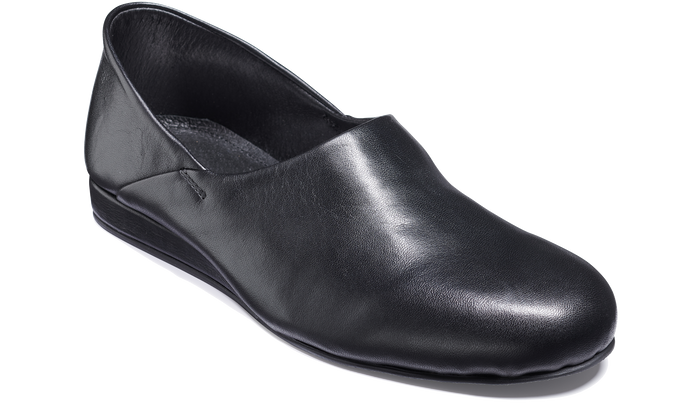 barker Elm - Black Leather