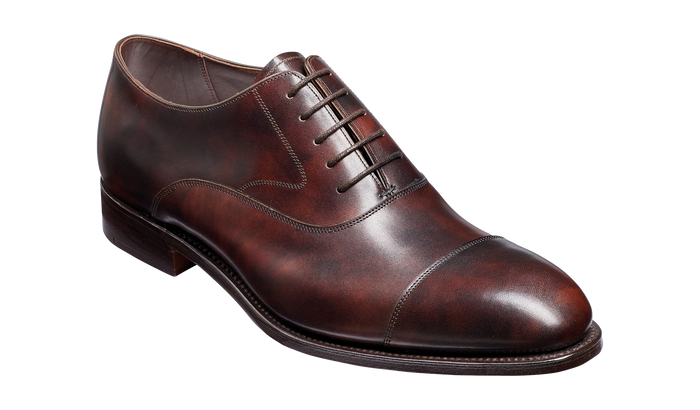 barker Falsgrave - Dark Brown Shadow Calf Oxford