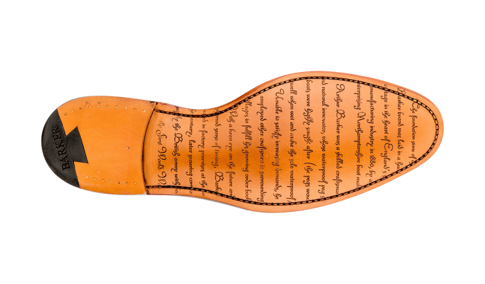 Barker Fleet - Antique Rosewood Calf Wingtip Shoes