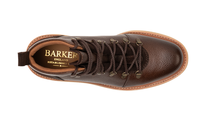 Barker Frank - Choc Grain Choc Suede